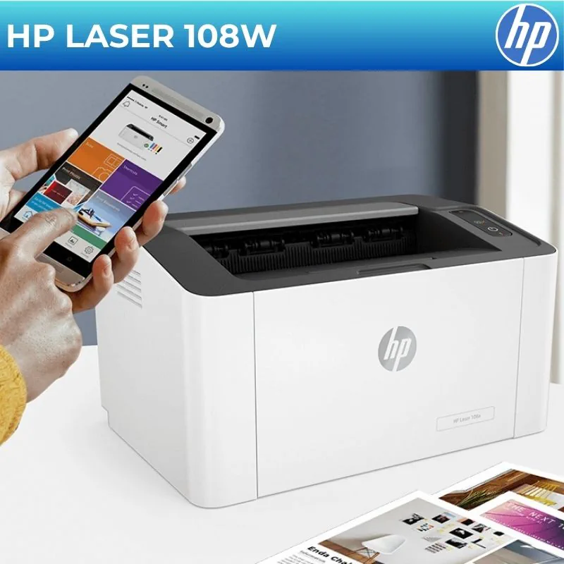 Máy in laser đen trắng HP LaserJet 108W 3 Máy in laser đen trắng HP LaserJet 108W - Hình ảnh 3