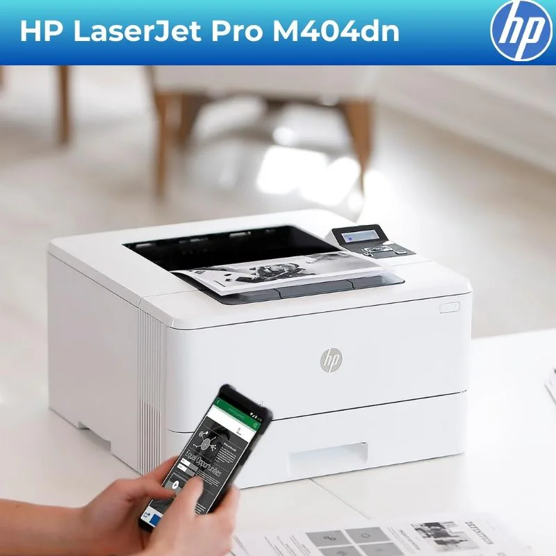 Máy in laser đen trắng HP LaserJet Pro M404dn - Chính hãng 2 Máy in laser đen trắng HP LaserJet Pro M404dn - Chính hãng - Hình ảnh 2