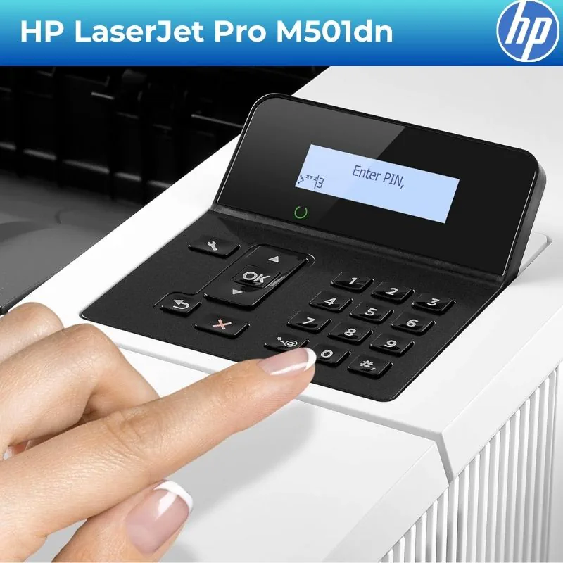 Máy in laser đen trắng HP LaserJet Pro M501dn 2 Máy in laser đen trắng HP LaserJet Pro M501dn - Hình ảnh 2