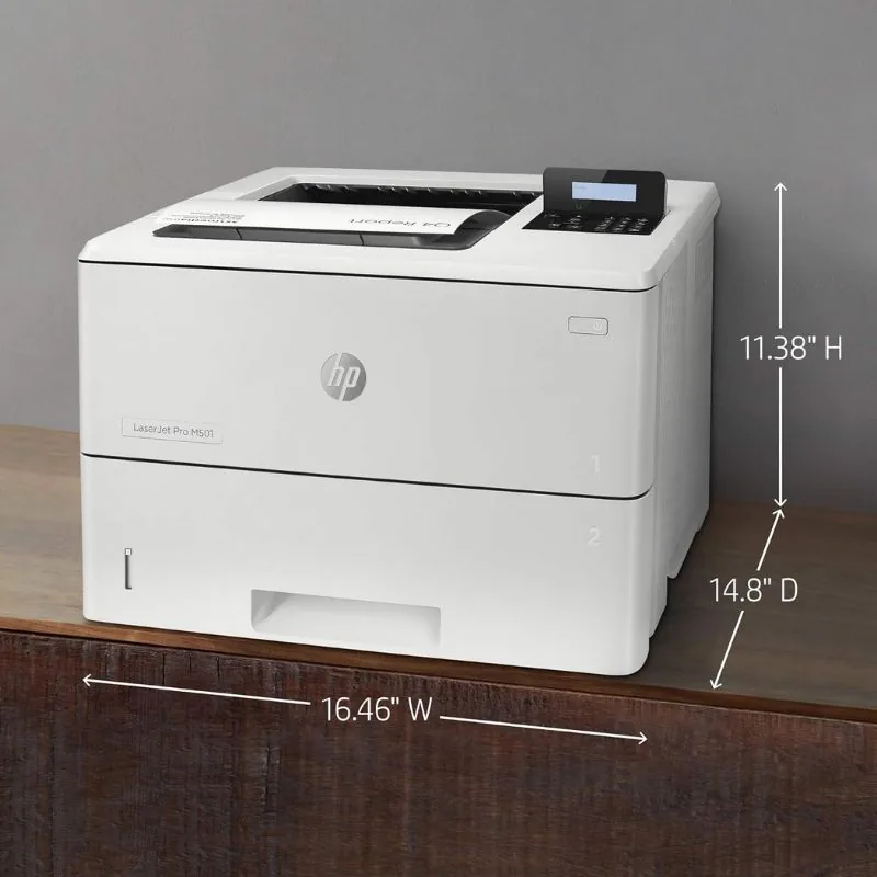 Máy in laser đen trắng HP LaserJet Pro M501dn 3 Máy in laser đen trắng HP LaserJet Pro M501dn - Hình ảnh 3