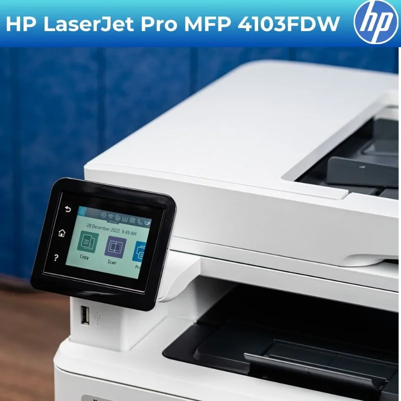 Máy in laser đen trắng đa năng HP LaserJet Pro MFP 4103FDW 3 Máy in laser đen trắng đa năng HP LaserJet Pro MFP 4103FDW - Hình ảnh 3