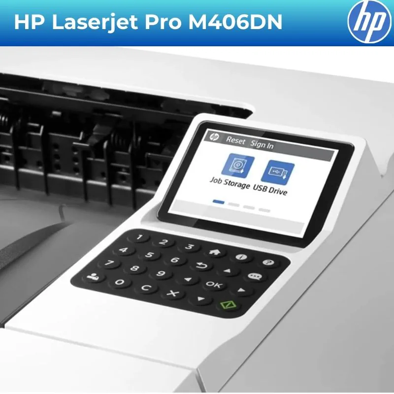 Máy in laser đen trắng HP Laserjet Pro M406DN 2 Máy in laser đen trắng HP Laserjet Pro M406DN - Hình ảnh 2