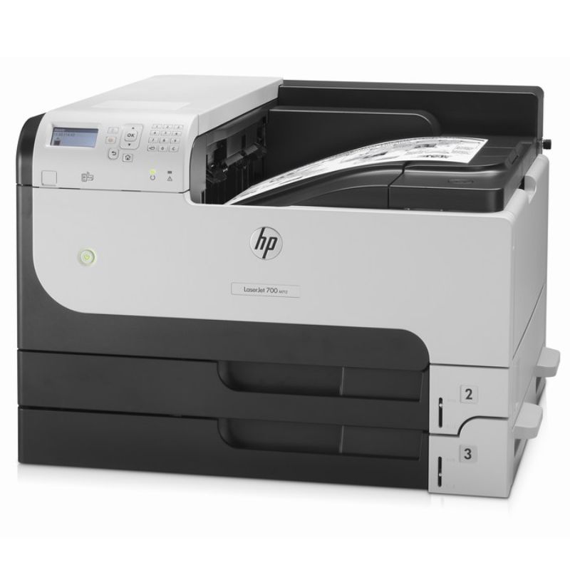 Máy in laser đen trắng HP LaserJet Enterprise M712DN khổ A3