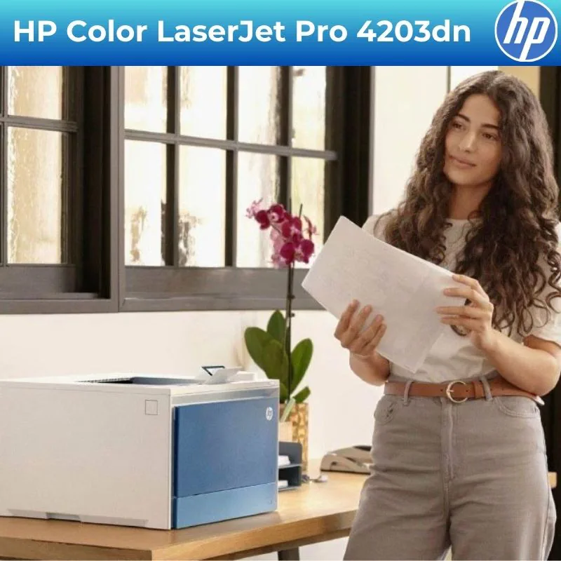 Máy in laser màu HP Color LaserJet Pro 4203dn 2 Máy in laser màu HP Color LaserJet Pro 4203dn - Hình ảnh 2