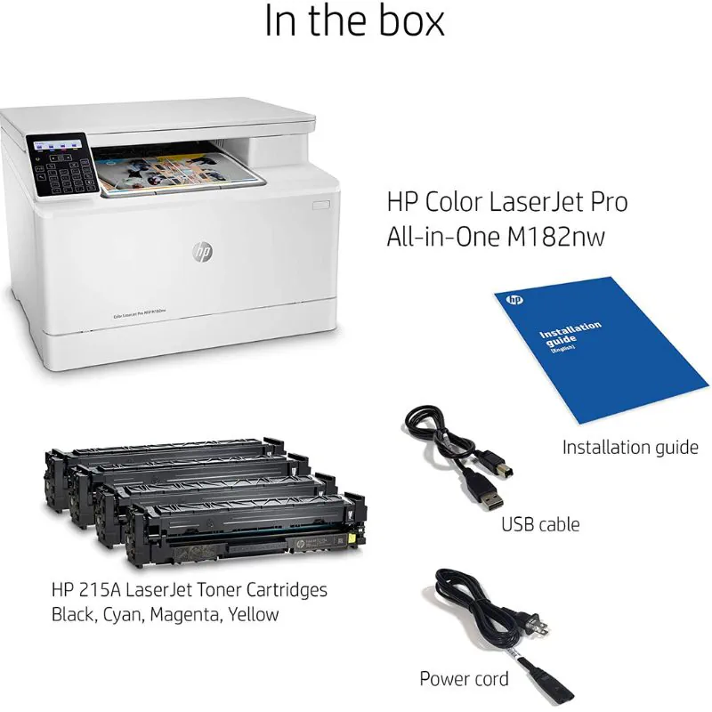 Máy in laser màu đa năng HP Color LaserJet Pro MFP M182N 2 Máy in laser màu đa năng HP Color LaserJet Pro MFP M182N - Hình ảnh 2