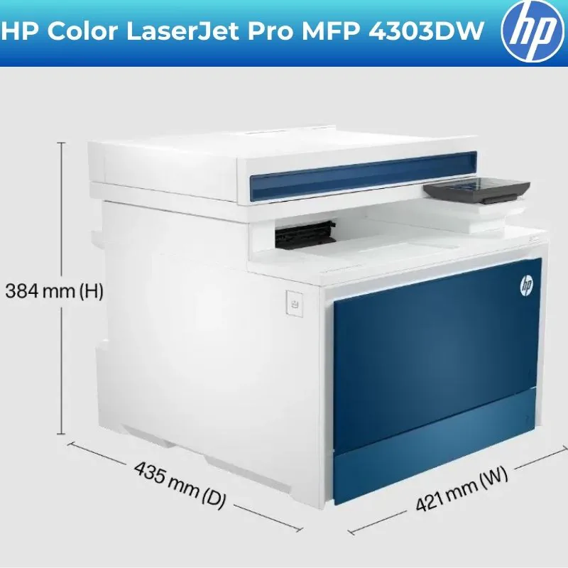 Máy in laser màu đa năng HP Color LaserJet Pro MFP 4303DW 3 Máy in laser màu đa năng HP Color LaserJet Pro MFP 4303DW - Hình ảnh 3