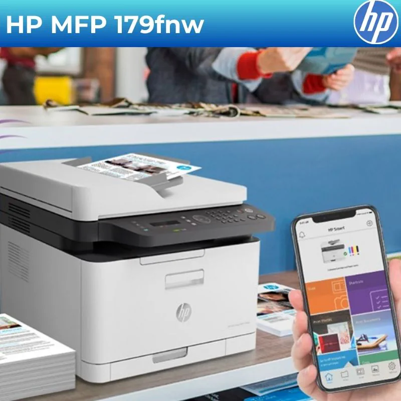 Máy in laser màu đa năng HP Color Laser MFP 179fnw 2 Máy in laser màu đa năng HP Color Laser MFP 179fnw - Hình ảnh 2