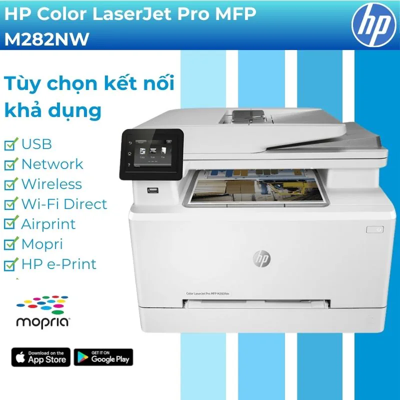 Máy in laser màu đa năng HP Color LaserJet Pro MFP M282nw 2 Máy in laser màu đa năng HP Color LaserJet Pro MFP M282nw - Hình ảnh 2