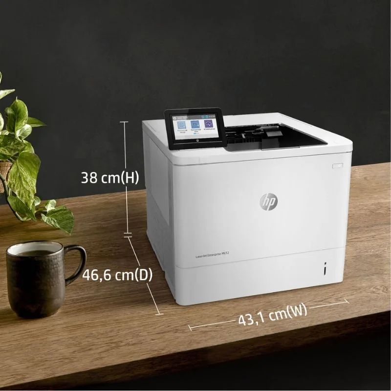 Máy in laser đen trắng HP LaserJet Enterprise M612dn 3 Máy in laser đen trắng HP LaserJet Enterprise M612dn - Hình ảnh 3