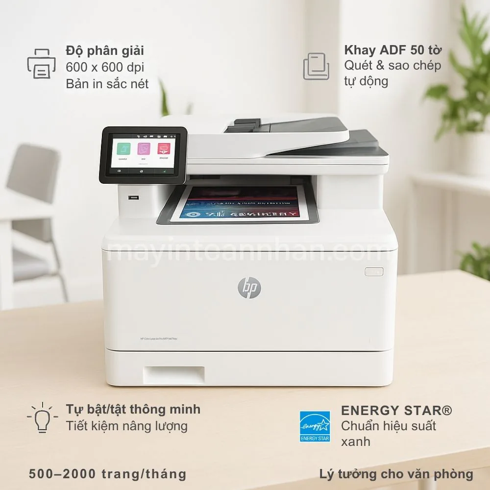 Máy in laser màu đa năng HP Color LaserJet Pro MFP M479dw 4 Hiệu Suất In Ấn Vượt Trội Của HP MFP M479dw