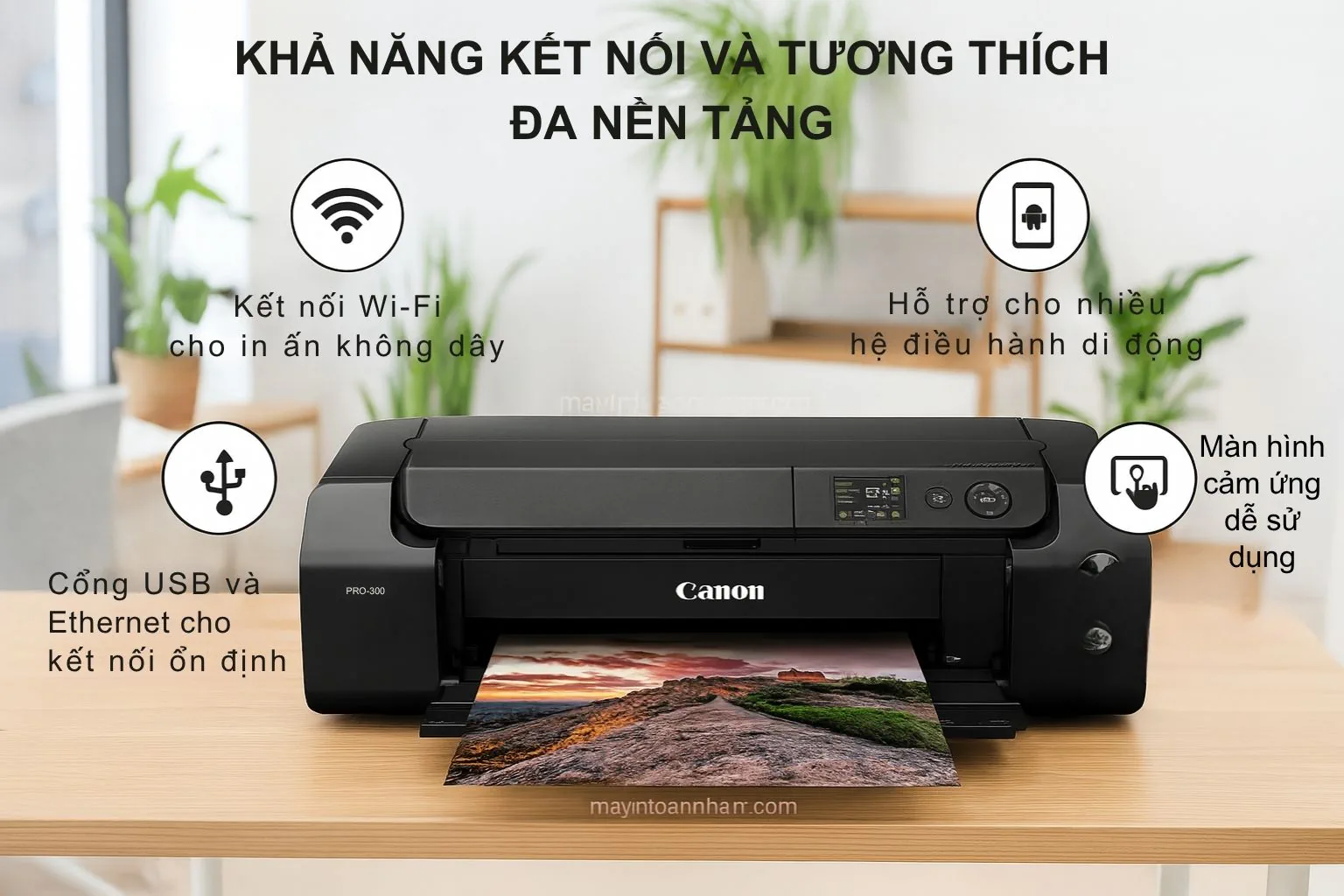 Khả năng kết nối và tương thích đa nền tảng PRO-300