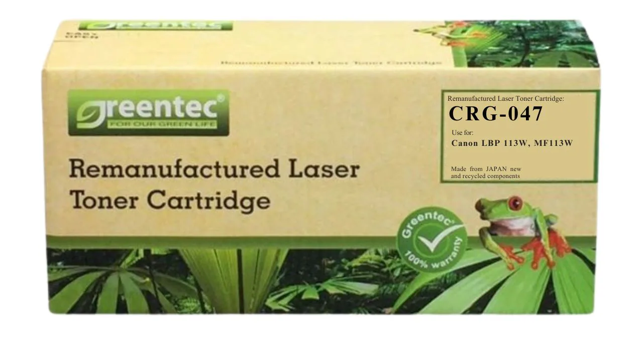 Mực in laser đen trắng Greentech Canon CRG-047 2 Mực in laser đen trắng Greentech Canon CRG-047 - Hình ảnh 2