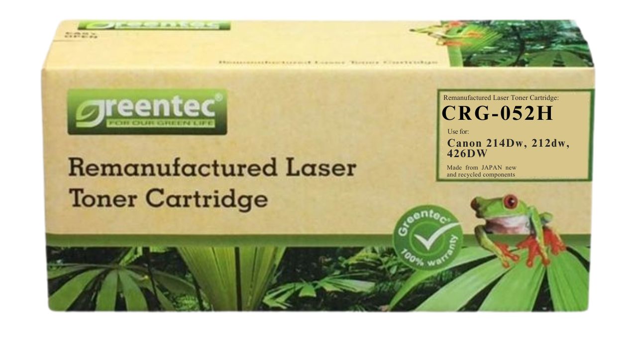 Mực in laser đen trắng Greentech Canon CRG-052H 2 Mực in laser đen trắng Greentech Canon CRG-052H - Hình ảnh 2