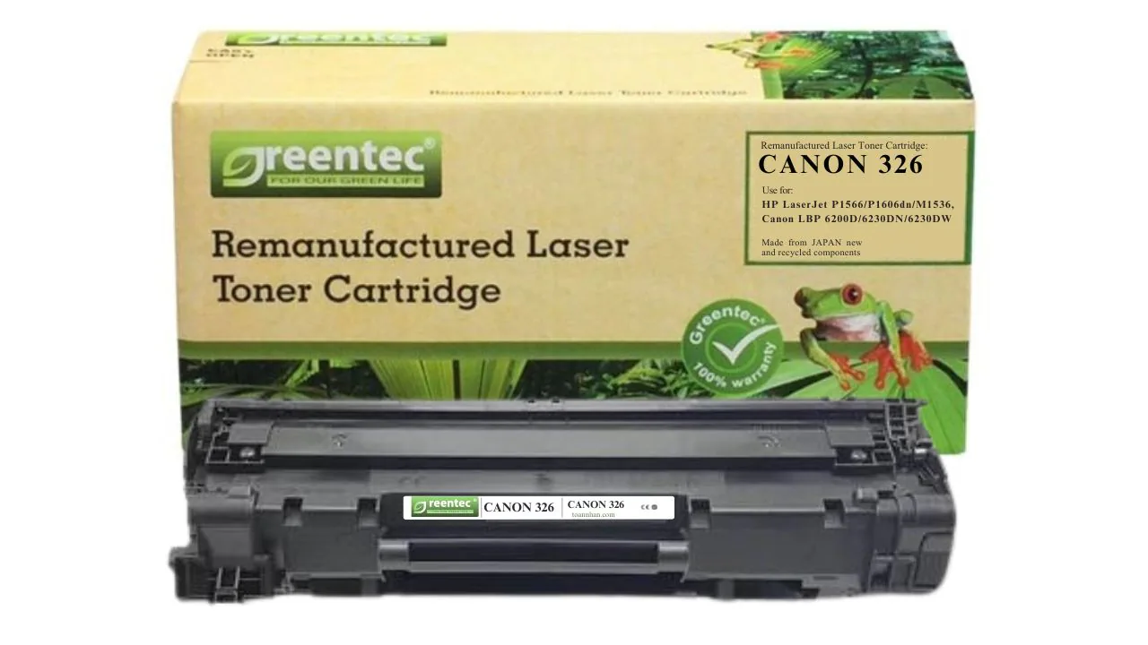 Tải Driver Máy In Canon LBP 6230DN 64Bit Win 10 - Hướng dẫn chi tiết 2025 8 Mực in laser đen trắng Greentech Canon 326