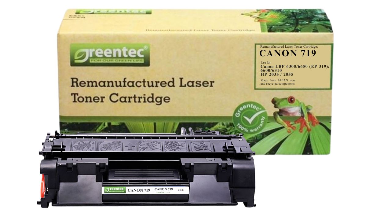 Mực in laser đen trắng Greentech Canon 719/ 319 4 Mực in laser đen trắng Greentech Canon 719/ 319 - Hình ảnh 4