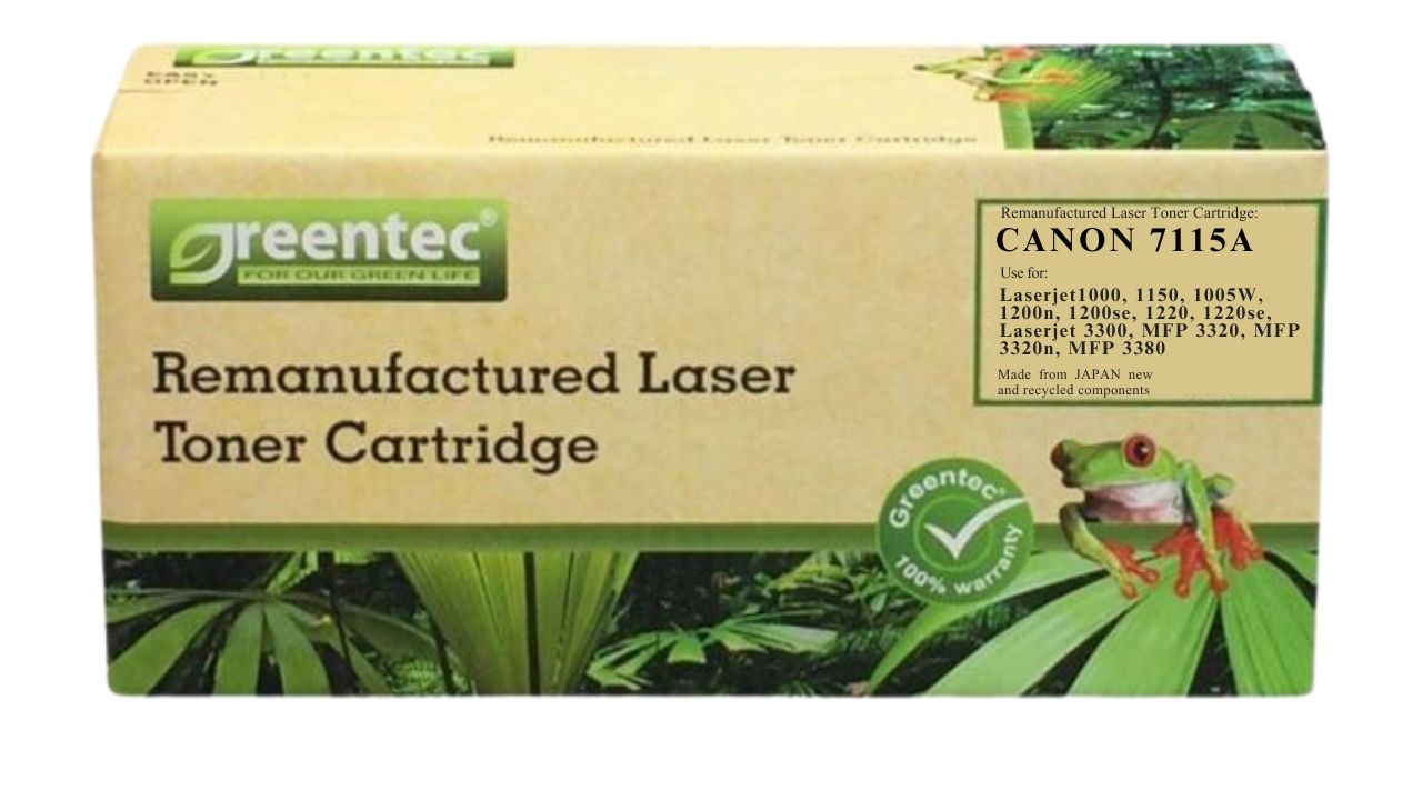 Mực in laser đen trắng Greentech Canon C7115A 2 Mực in laser đen trắng Greentech Canon C7115A - Hình ảnh 2