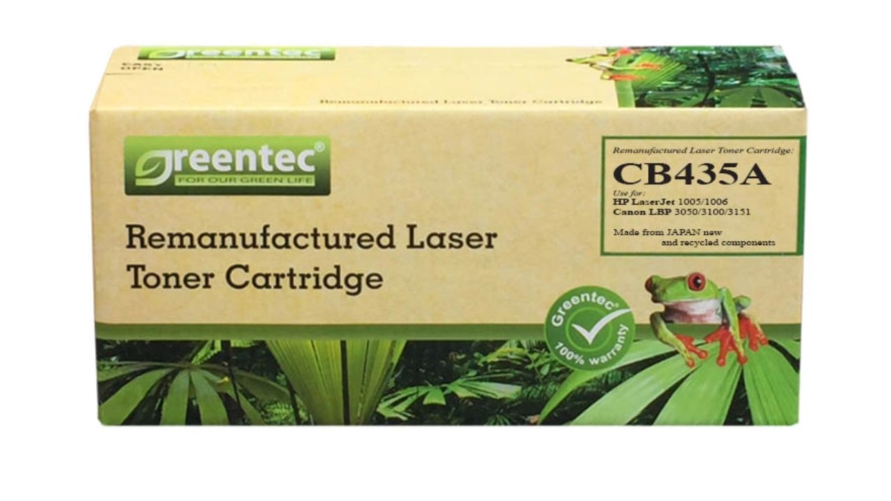 Mực in laser đen trắng Greentech HP CB435A 2 Mực in laser đen trắng Greentech HP CB435A - Hình ảnh 2