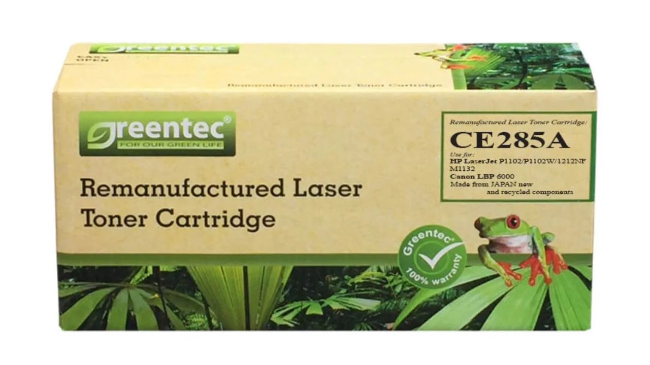 Mực in laser đen trắng Greentech HP CE285A 2 Mực in laser đen trắng Greentech HP CE285A - Hình ảnh 2