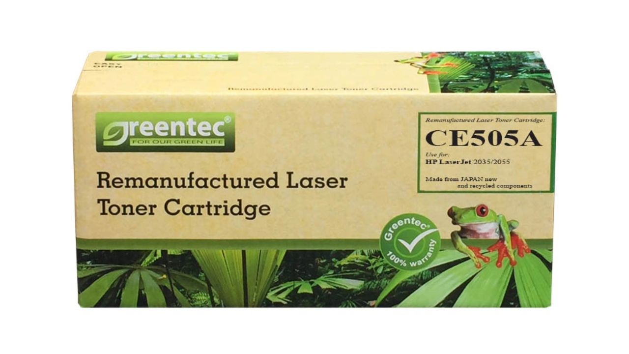 Mực in laser đen trắng Greentech HP CE505A 2 Mực in laser đen trắng Greentech HP CE505A - Hình ảnh 2