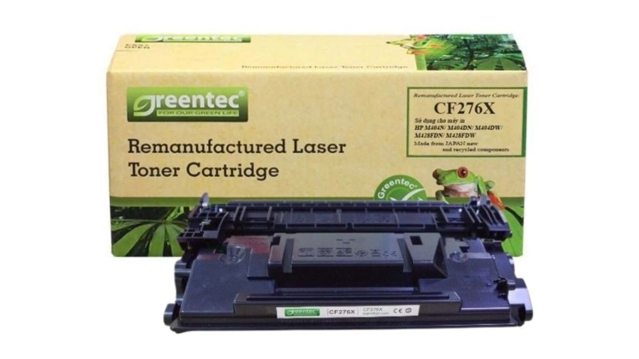 Mực in laser đen trắng Greentec HP CF276X