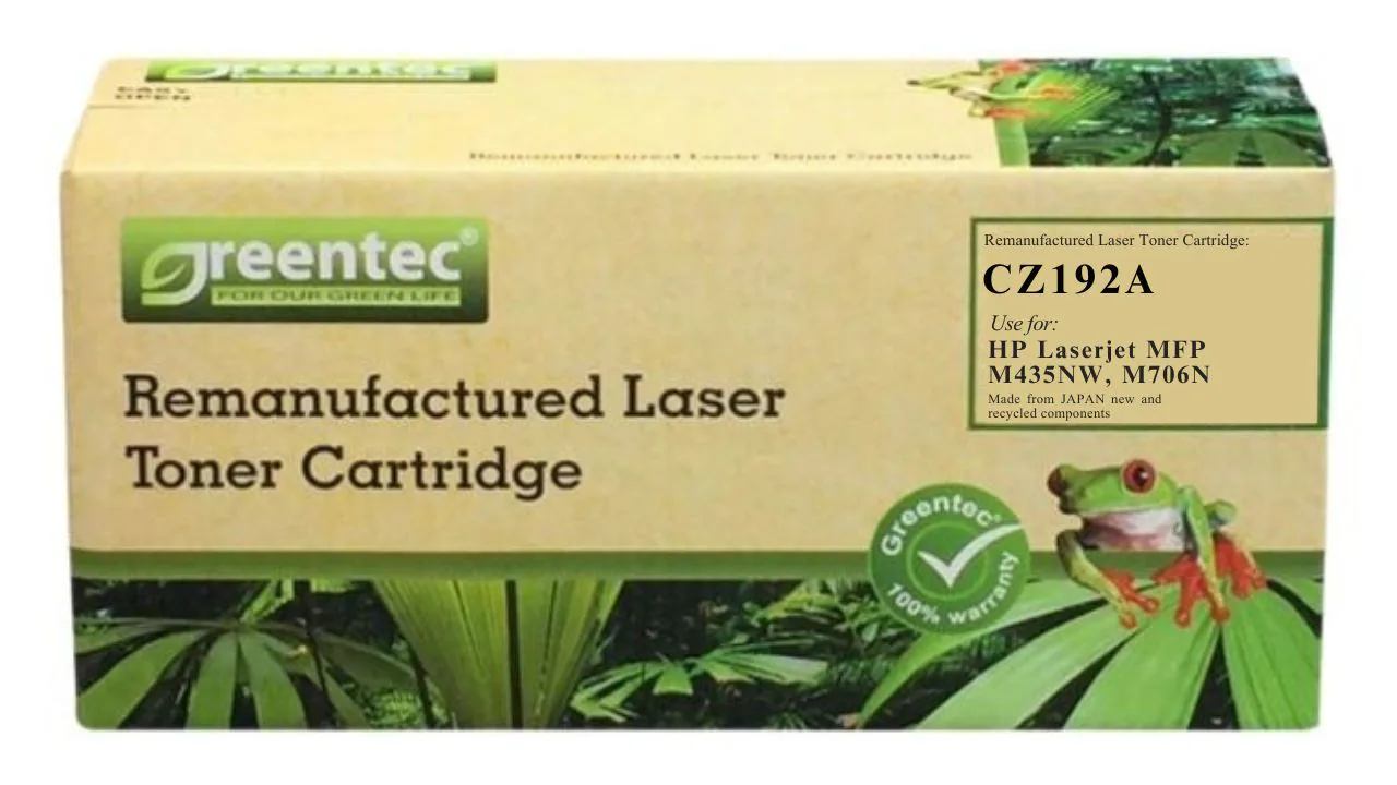 Mực in laser đen trắng Greentech HP CZ192A 2 Mực in laser đen trắng Greentech HP CZ192A - Hình ảnh 2