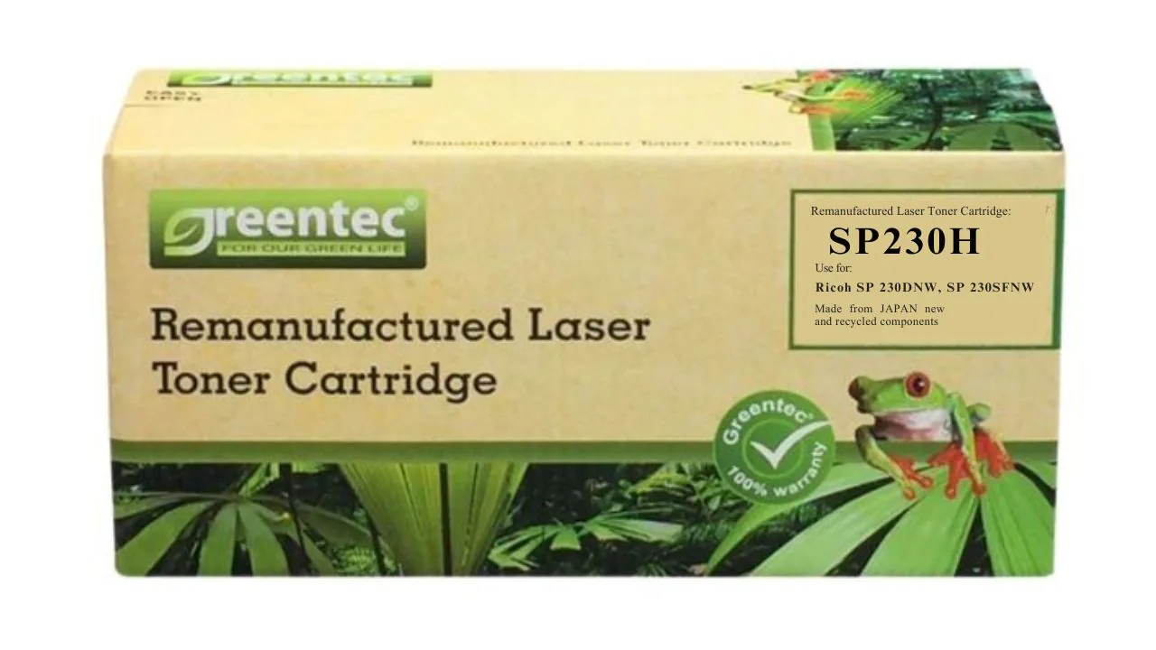 Mực in Greentech Ricoh SP230H 2 Mực in Greentech Ricoh SP230H - Hình ảnh 2