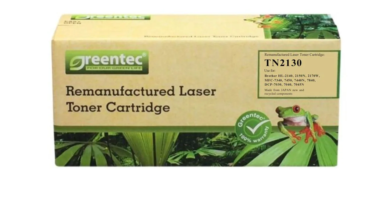 Mực in laser đen trắng Greentech Brother TN2130 2 Mực in laser đen trắng Greentech Brother TN2130 - Hình ảnh 2