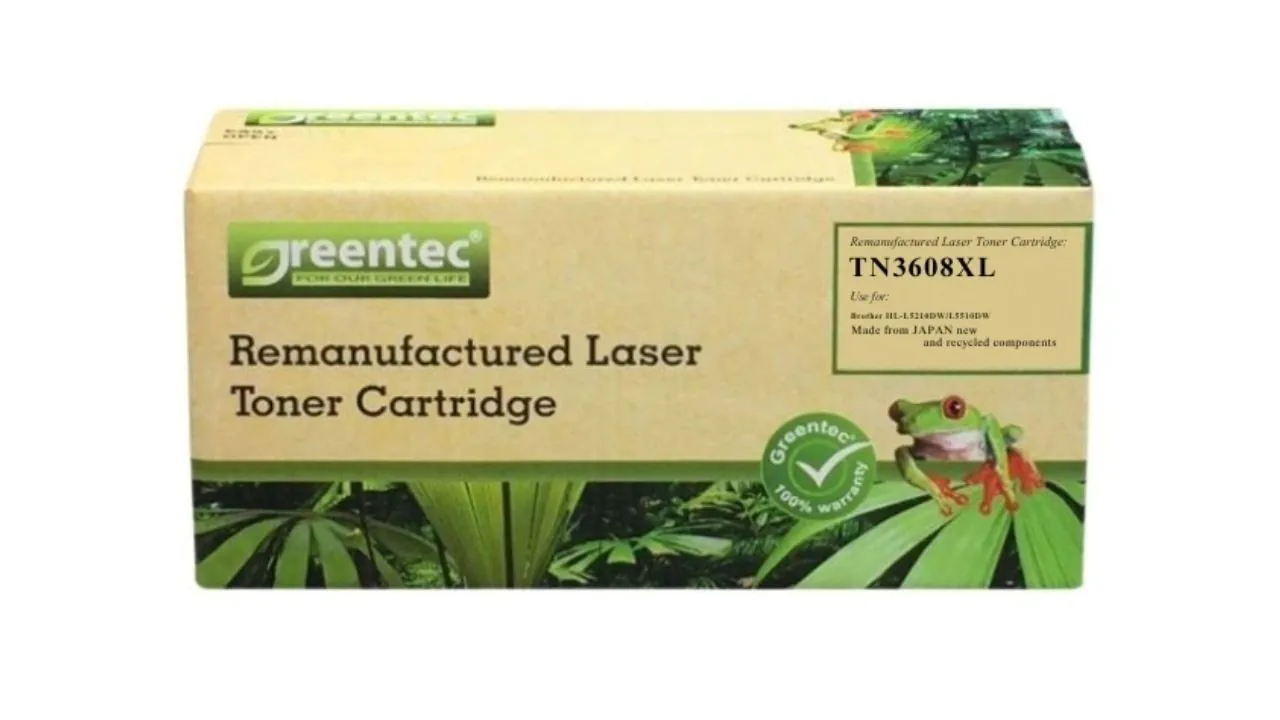 Mực in Laser Greentech TN3608 2 Mực in Laser Greentech TN3608 - Hình ảnh 2