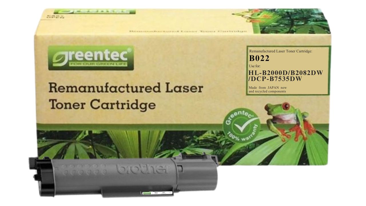 CAR GT TNB022 Muc in laser Greentec Brother TN B022 feature