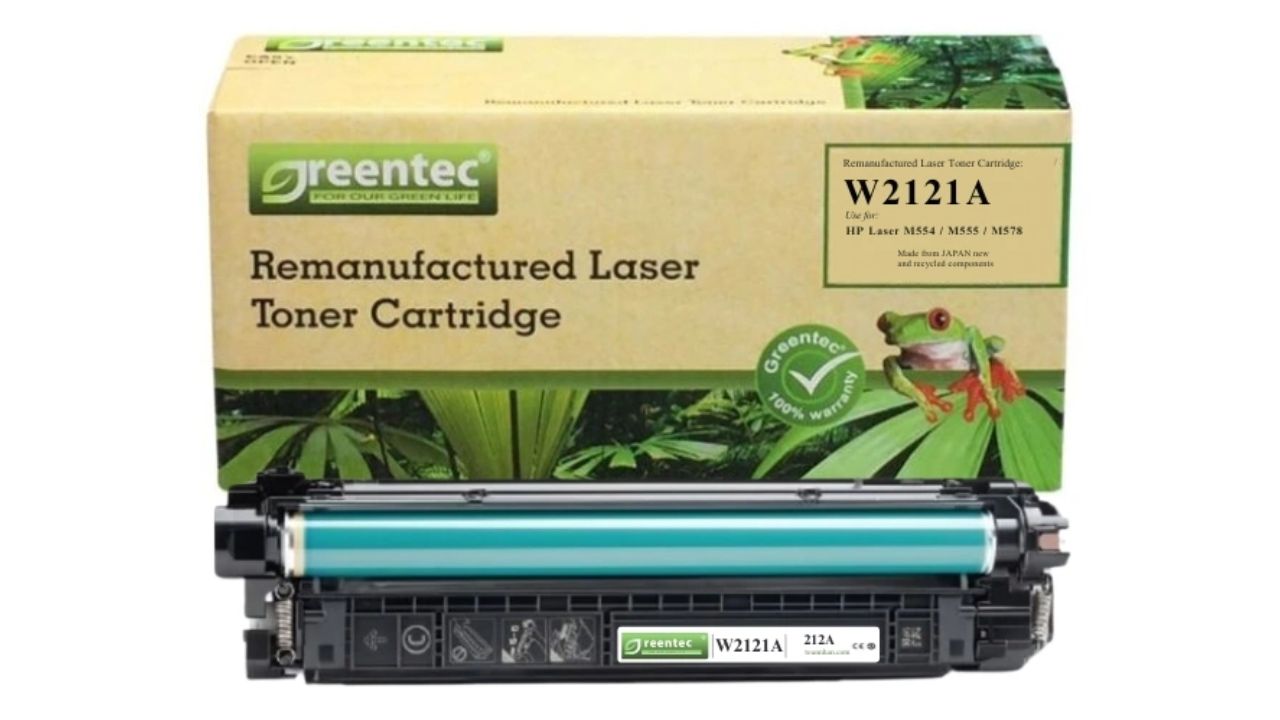 CAR GT W2121 Muc in laser Greentec HP 212A W2121A feature