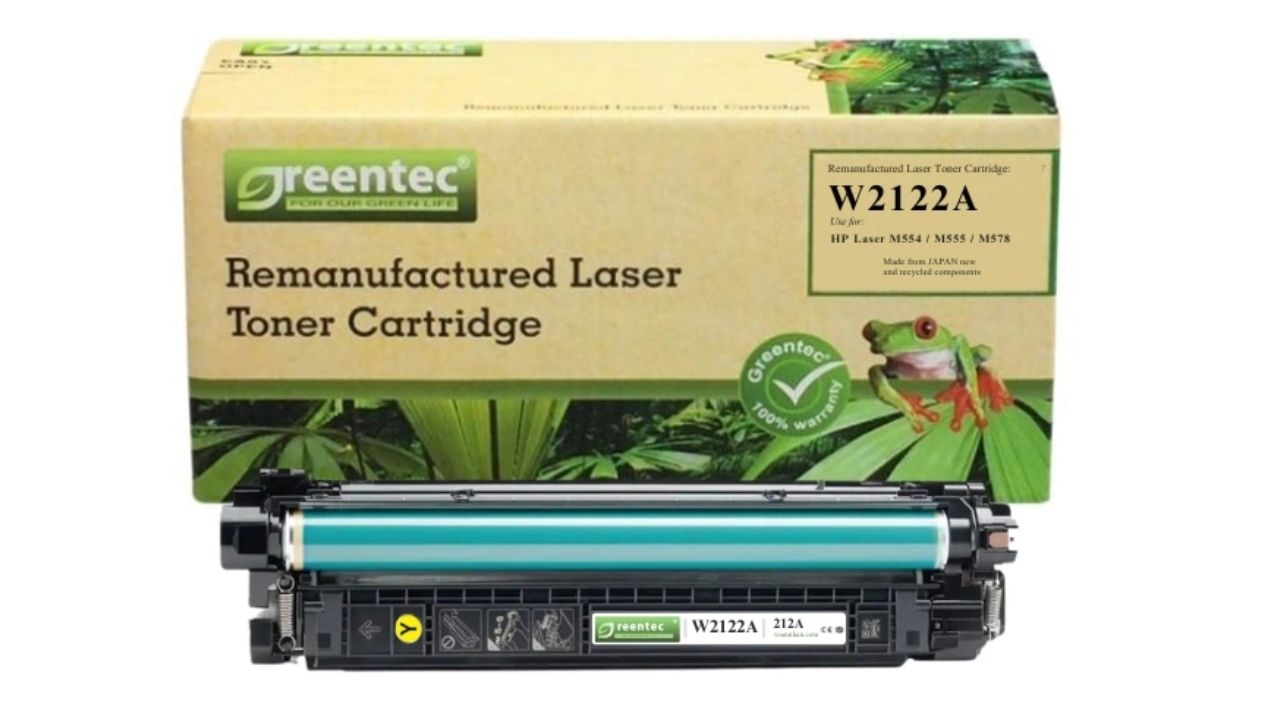 CAR GT W2122 Muc in laser Greentec HP 212A W2122A feature