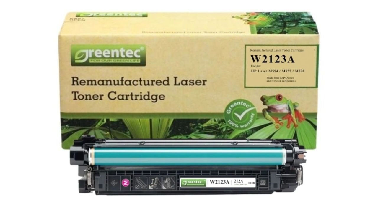 CAR GT W2123A Muc in laser mau Greentec HP W2123A feature
