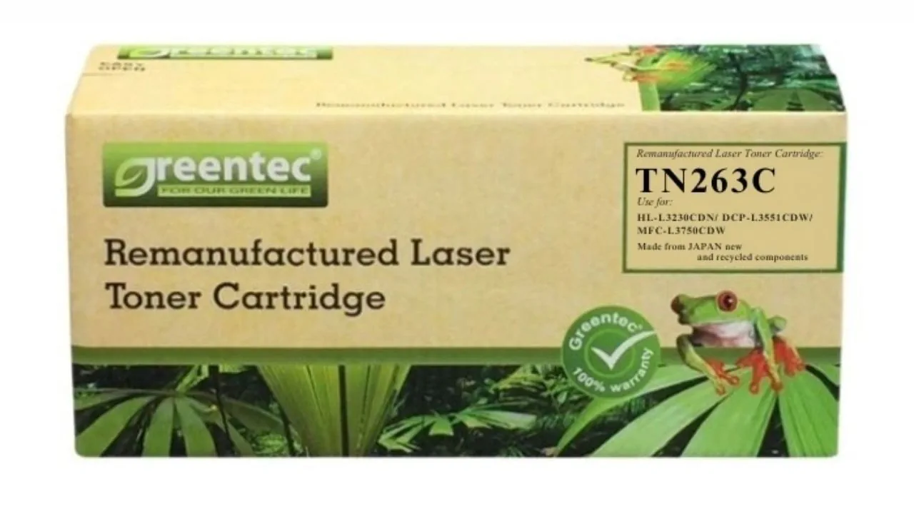 Mực in laser màu Greentech Brother TN263M 2 Mực in laser màu Greentech Brother TN263M - Hình ảnh 2