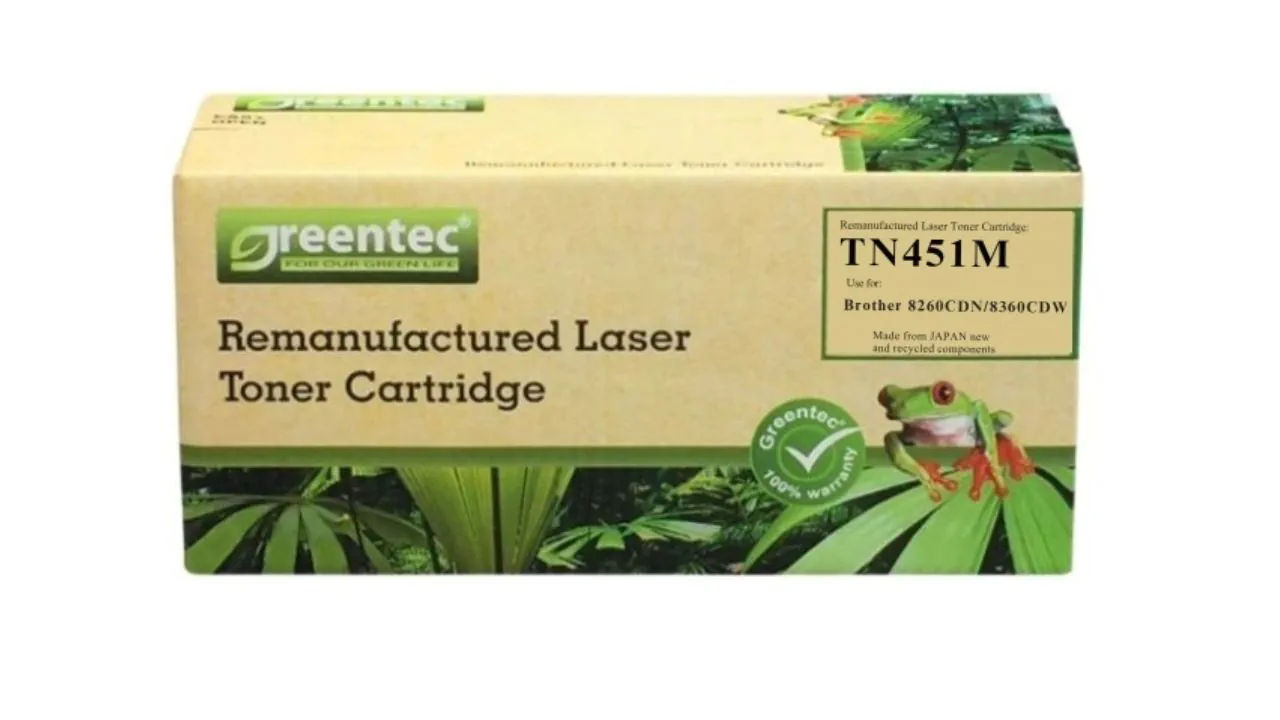 Mực in laser màu Greentech Brother TN451M 2 Mực in laser màu Greentech Brother TN451M - Hình ảnh 2