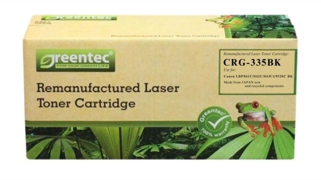 Mực in laser Greentech Canon 335BK - Đen - Hình ảnh 2