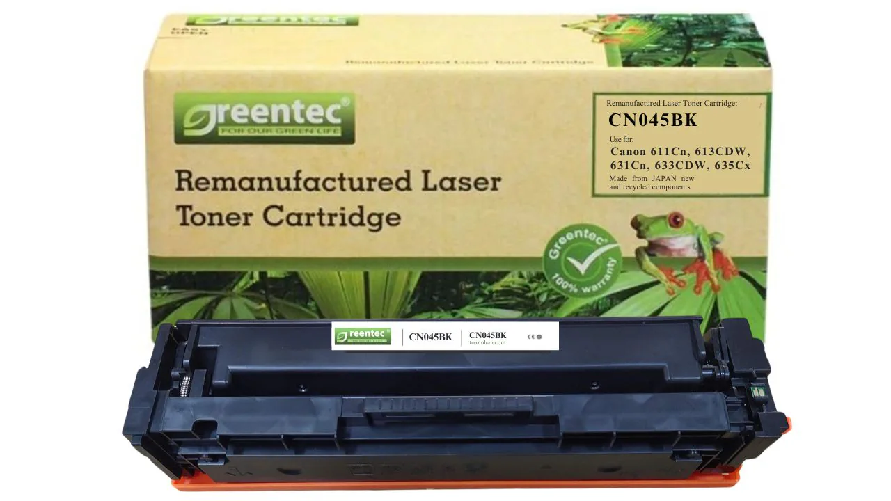 CAR GTCA CN045BK muc in laser mau greentec canon cn045bk feature