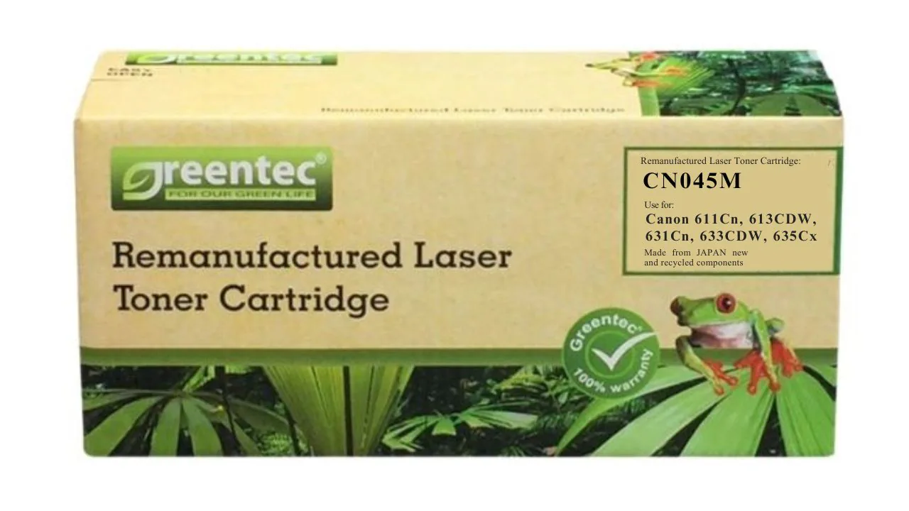 Mực in laser màu Greentech Canon CN045M 2 Mực in laser màu Greentech Canon CN045M - Hình ảnh 2