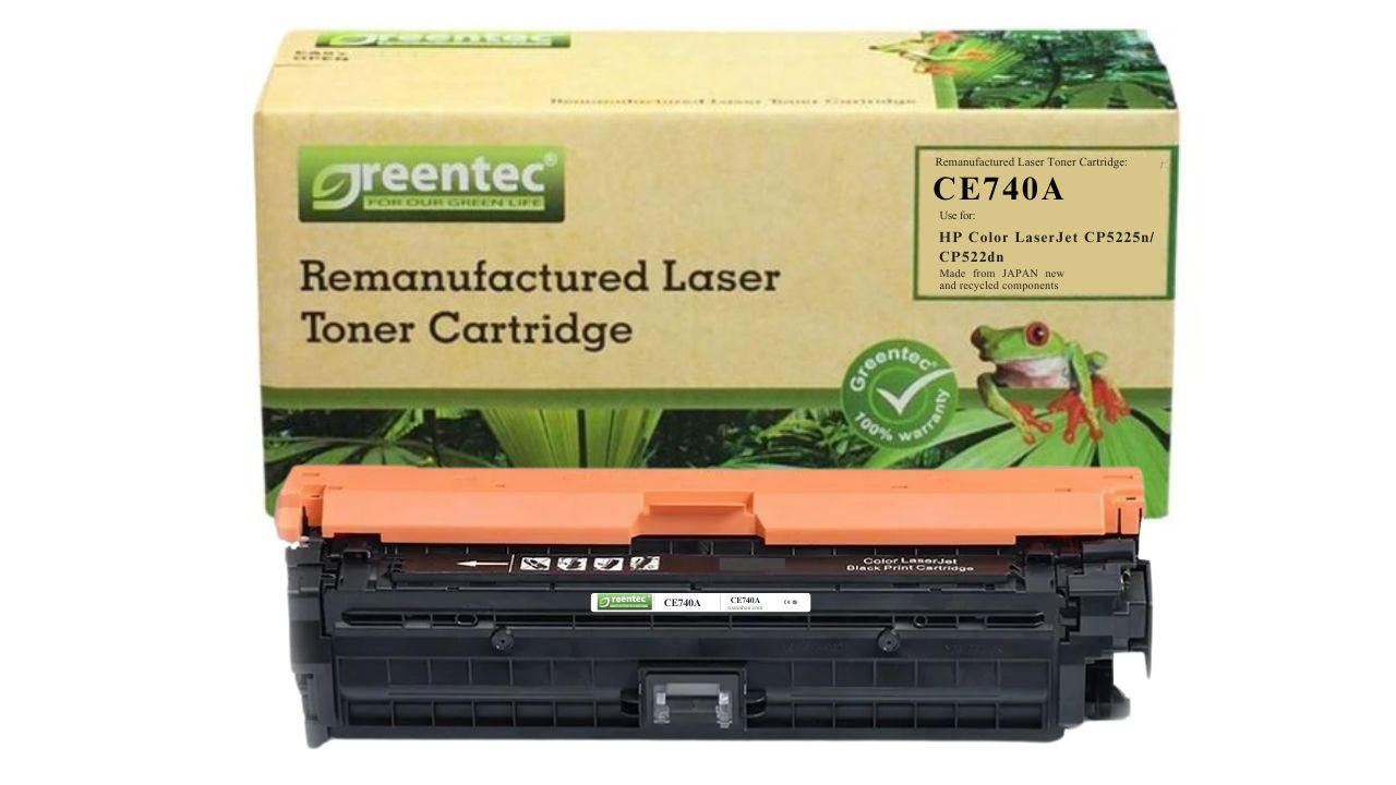 CAR GTHP CE740A muc in laser mau greentec hp ce740a feature