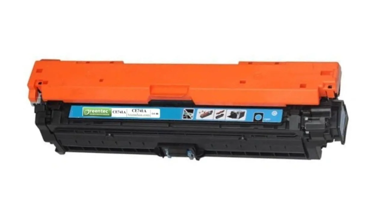 Mực in laser màu Greentech HP CE741A 3 Mực in laser màu Greentech HP CE741A - Hình ảnh 3