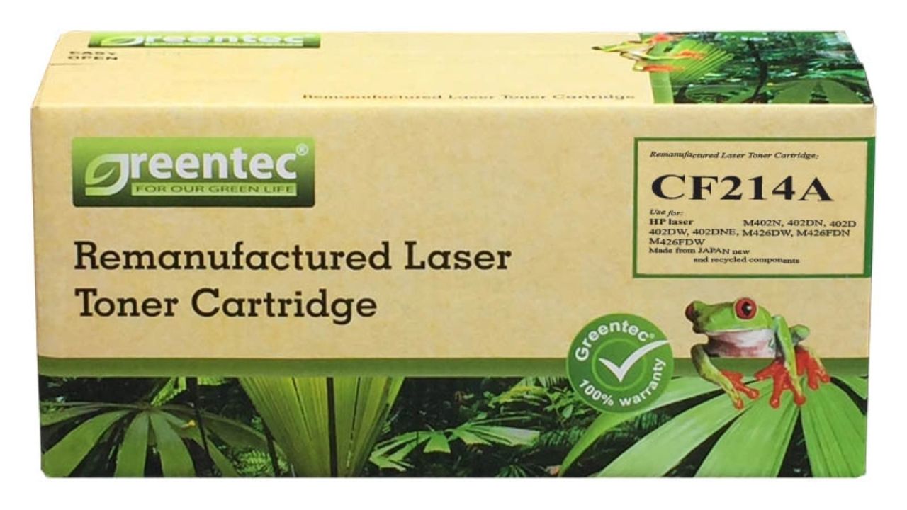 Mực in laser đen trắng Greentech HP CF214A 2 Mực in laser đen trắng Greentech HP CF214A - Hình ảnh 2