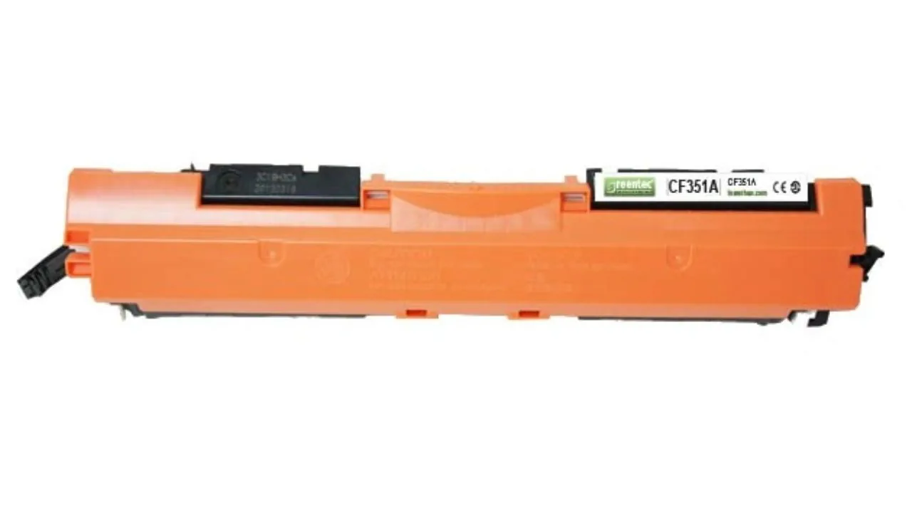 Mực in laser màu Greentech HP CF351A 3 Mực in laser màu Greentech HP CF351A - Hình ảnh 3