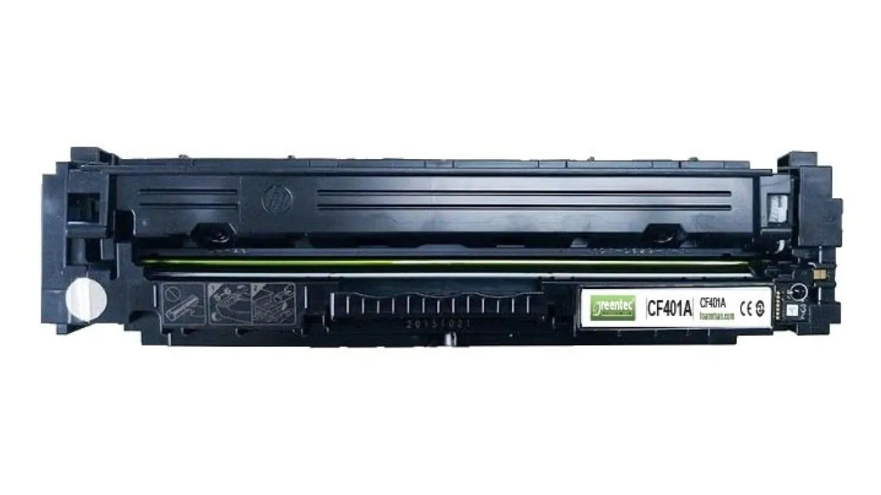 Mực in laser màu Greentech HP CF401A 3 Mực in laser màu Greentech HP CF401A - Hình ảnh 3