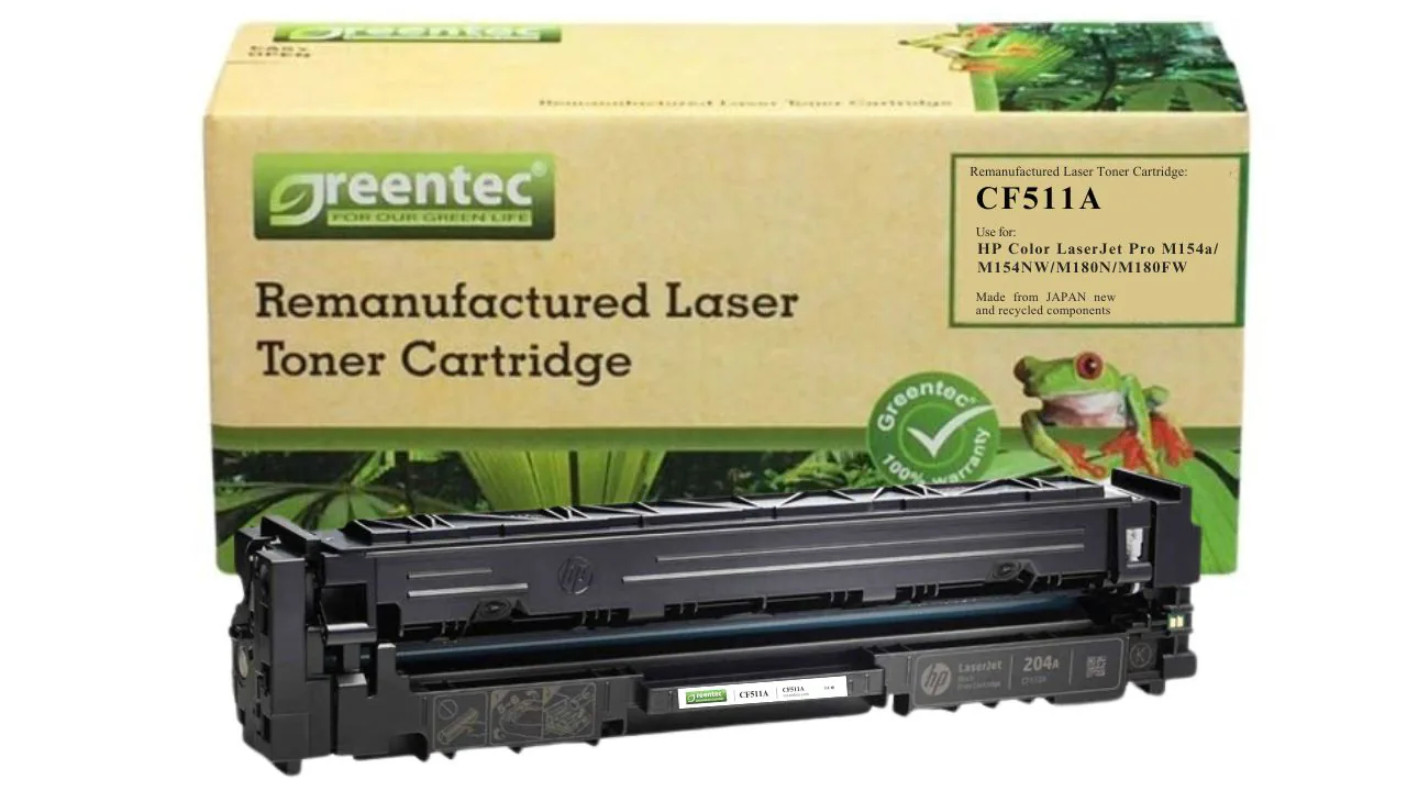 CAR GTHP CF511A muc in laser mau greentec hp cf511a feature