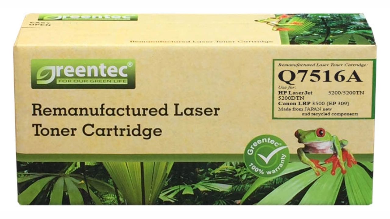 Mực in laser đen trắng Greentech HP Q7516A 2 Mực in laser đen trắng Greentech HP Q7516A - Hình ảnh 2