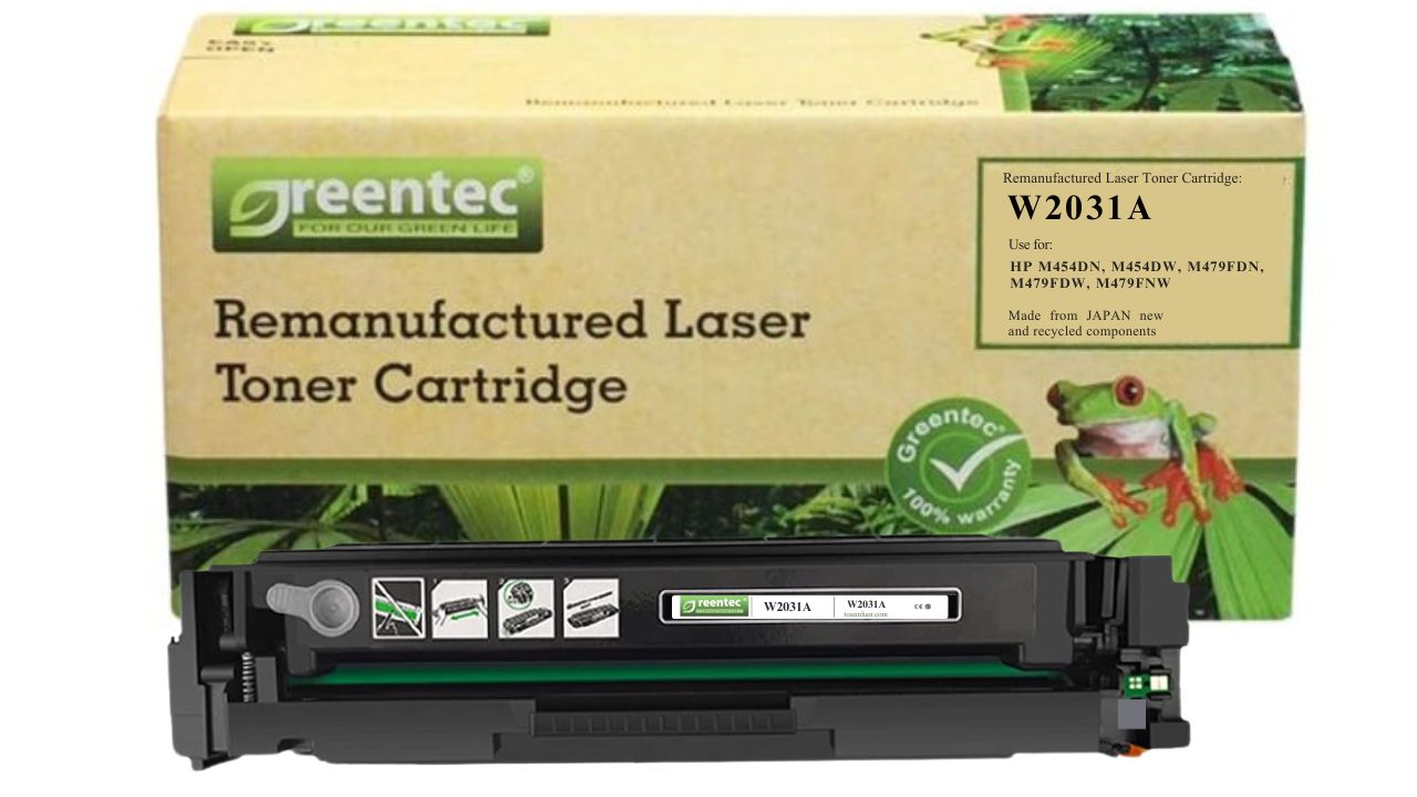 Mực in laser màu Greentec HPW2031A - 415A