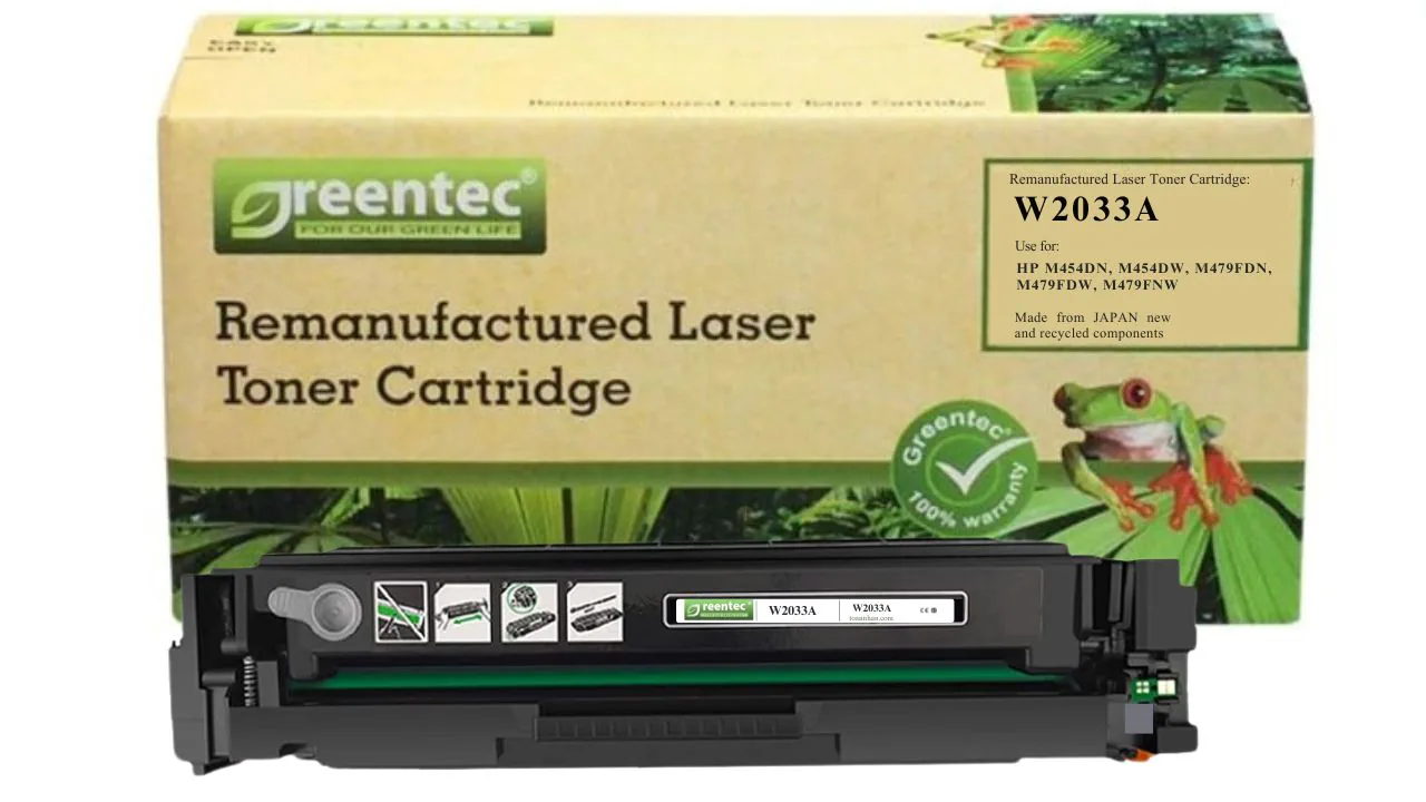 CAR GTHP W2033A muc in laser mau greentec hp w2033a 415a feature