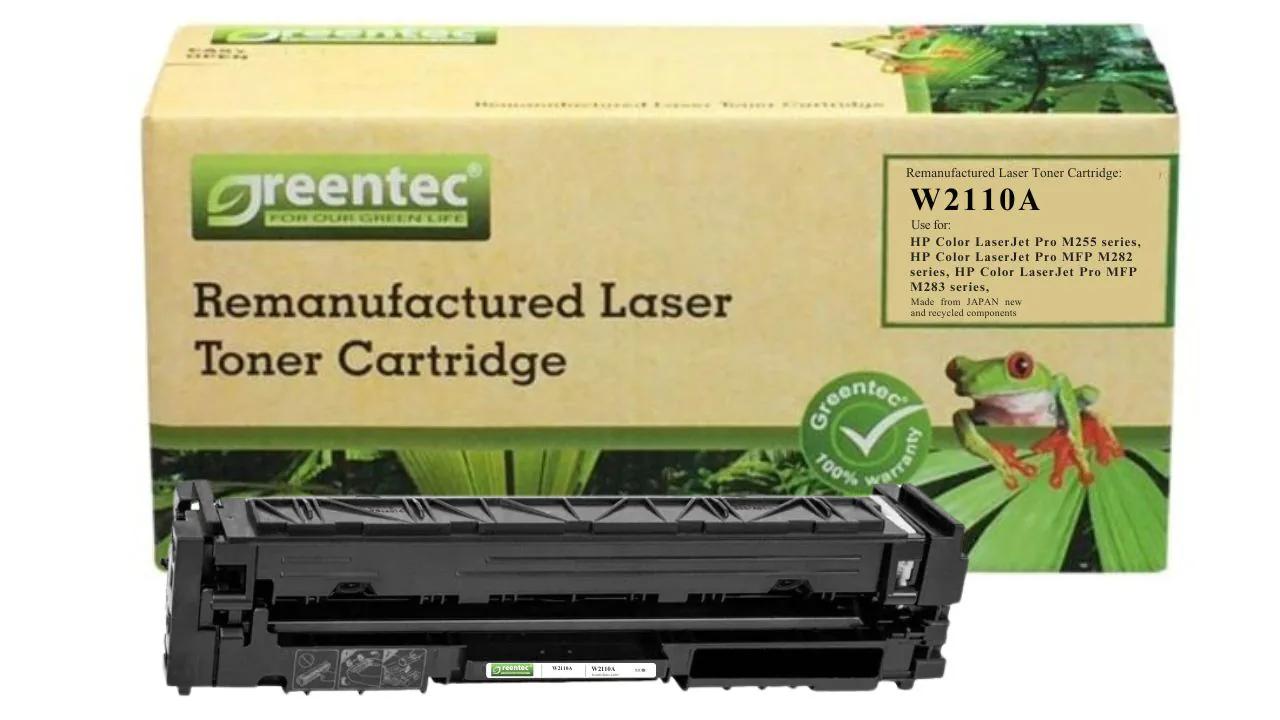 CAR GTHP W2110A muc in laser mau greentec hp w2110a 206a feature