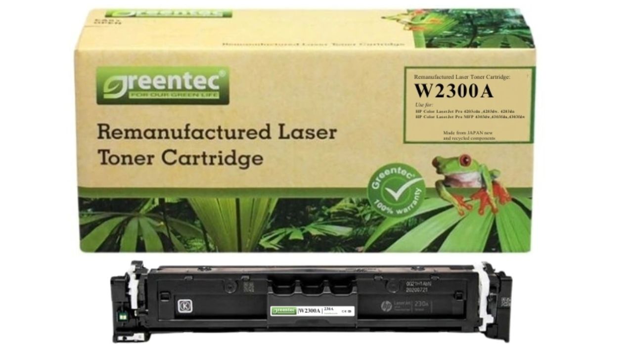 CAR GTHP W2300A Muc in laser mau Greentec HP 230A W2300A feature