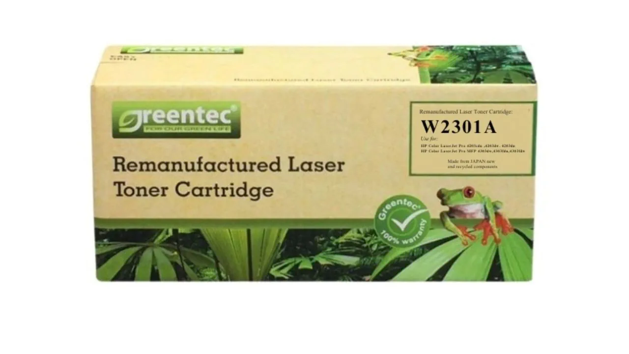 Mực in laser màu Greentech HP 230A (Xanh) W2301A 2 Mực in laser màu Greentech HP 230A (Xanh) W2301A - Hình ảnh 2