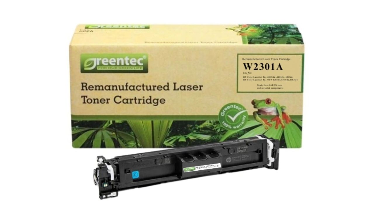 CAR GTHP W2301A Muc in laser mau Greentec HP 230A W2301A feature